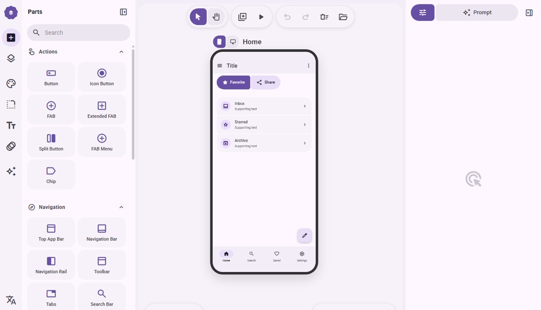 Material 3 Expressive Screen UI
